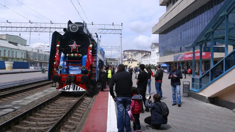 Паровоз Таганрог Ростов-на-Дону