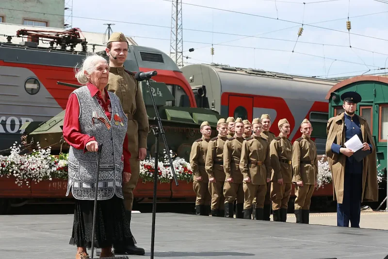 Ретро поезд