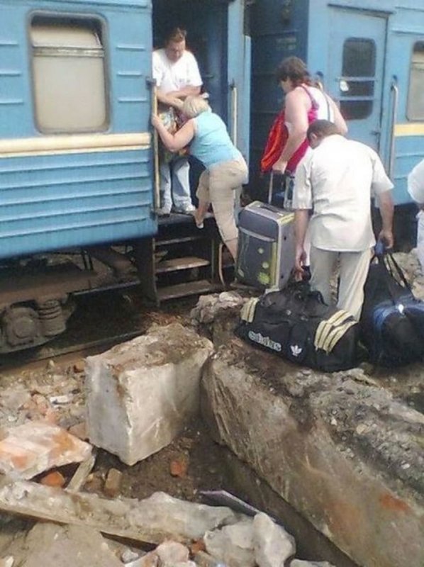 Лягушка в поезде