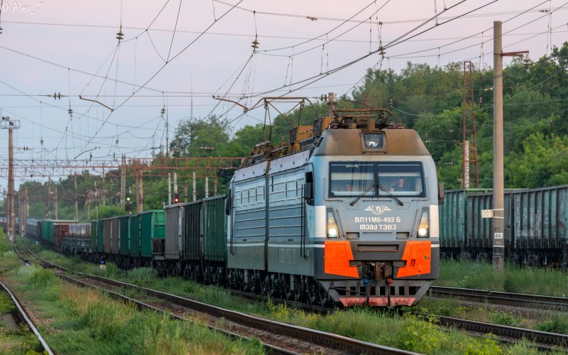 Вл80с станция Бамовская