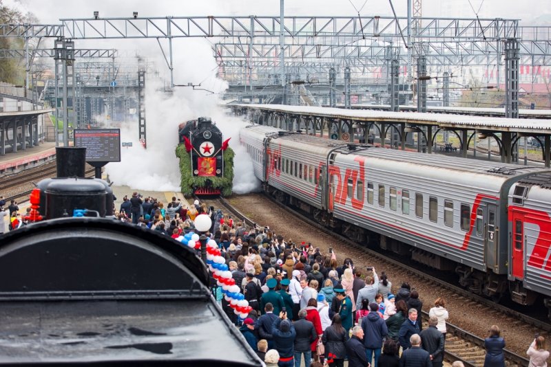 Поезд Победы Владивосток 2022
