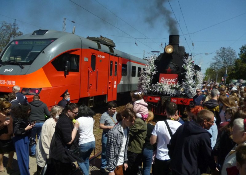 Ретро поезд