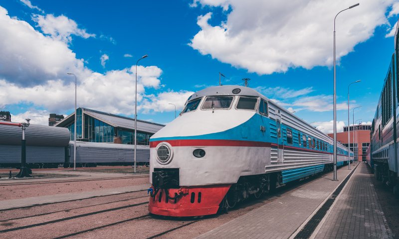 Музей железных дорог России эр200