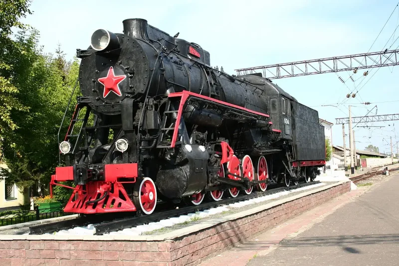 Паровоз л4386