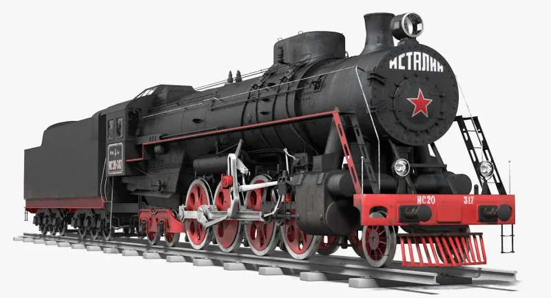 Паровоз Иосиф Сталин модель