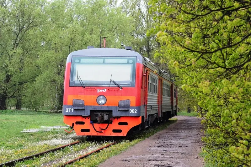 Дизель-электропоезд дт1-012.