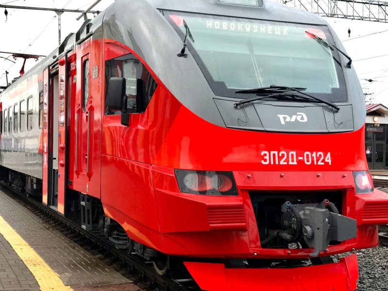 Электричка эп2д Новосибирск