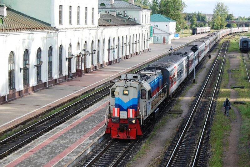 Псков пассажирский вокзал