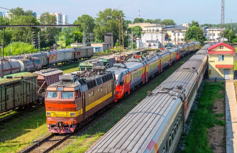 Железнодорожное депо