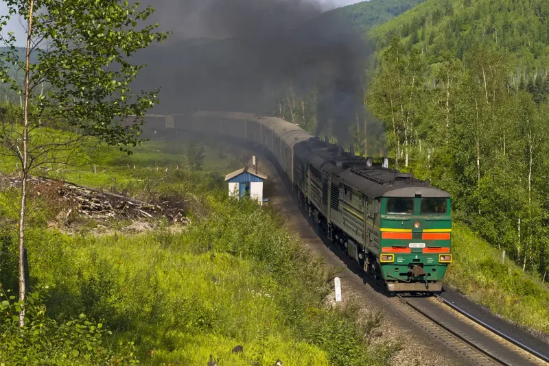 2тэ10 пассажирский Комсомольск на Амуре