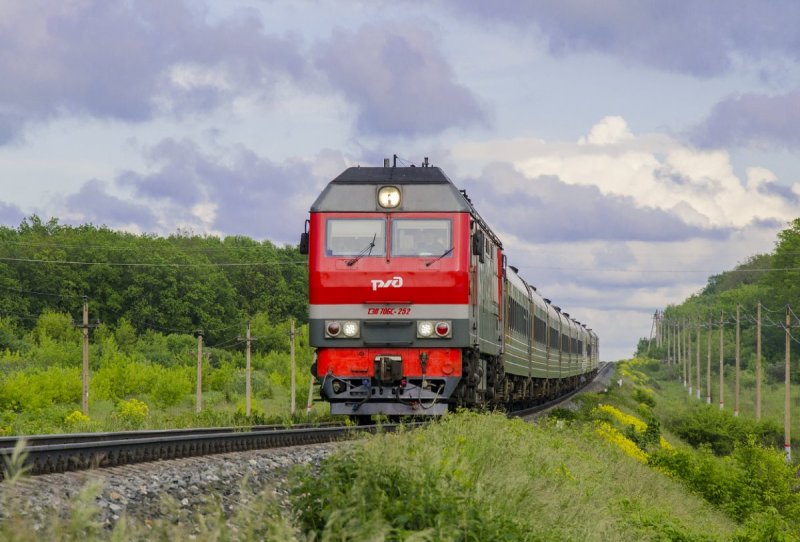 Тепловоз тэп70бс КЖД