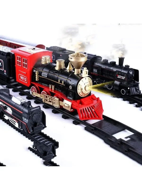 Железная дорога пластмассовая радиоуправляемая Classic Train 35pcs