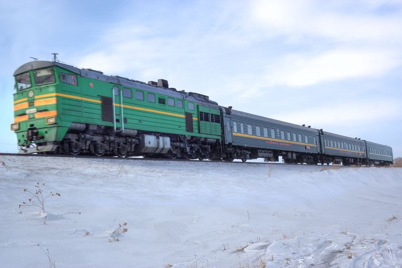 Купе в поезде Новосибирск