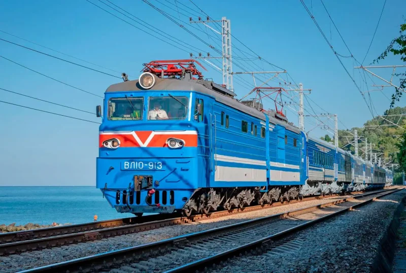 Ретро поезд Сочи Гагра