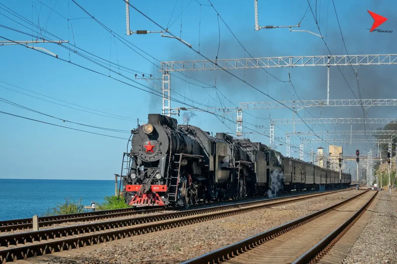 Паровоз золотой Орел