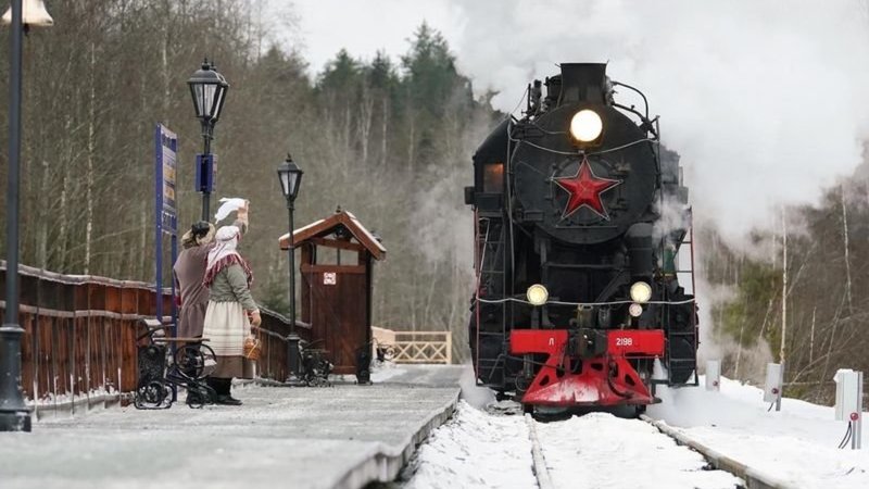 Ретропоезд «Рускеальский экспресс» Сортавала – Рускеала