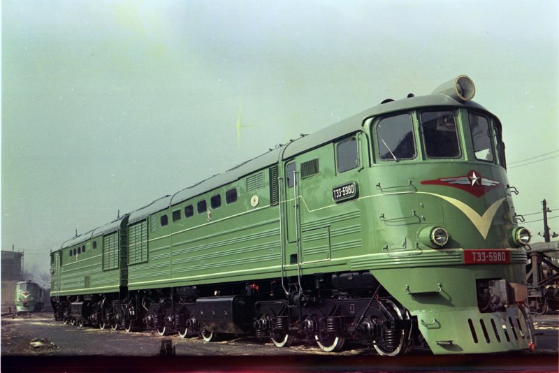 Советские тепловозы ТЭ - 3