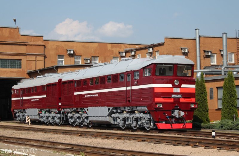 Дизель Локомотива 2тэ116