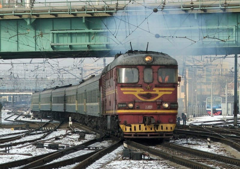 Ретро поезд Ярославль Рыбинск