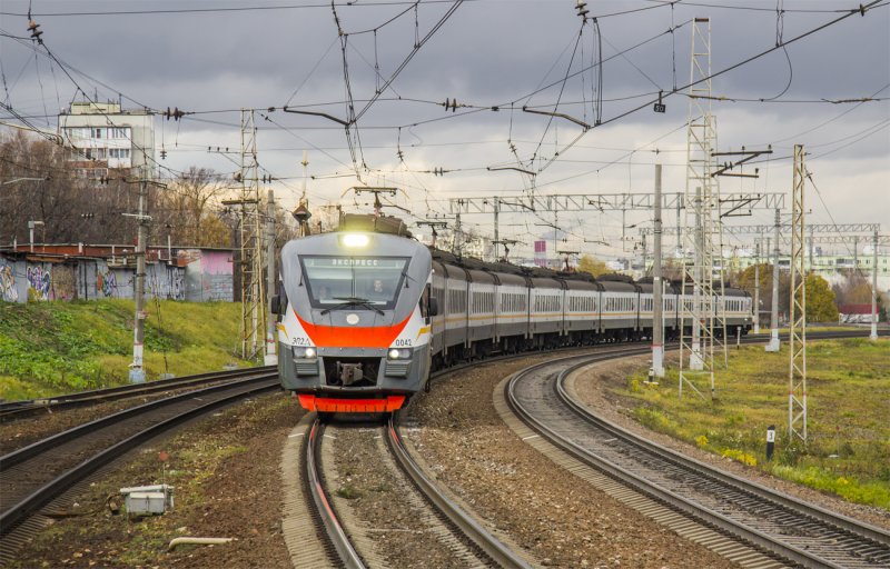 Электропоезд эп2д ЦППК