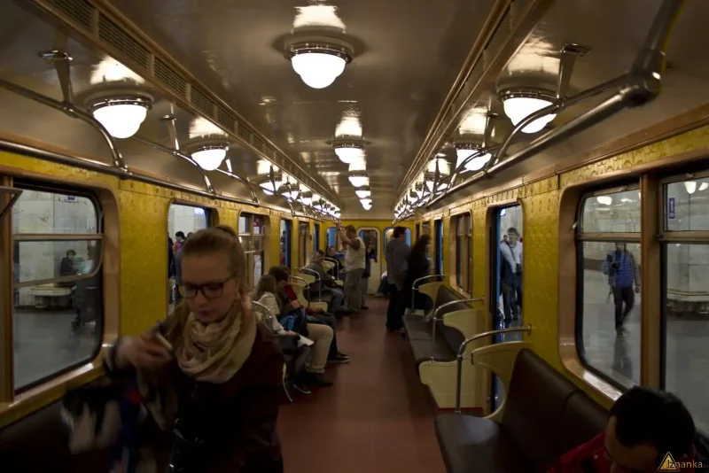 Ретро вагоны Московского метро