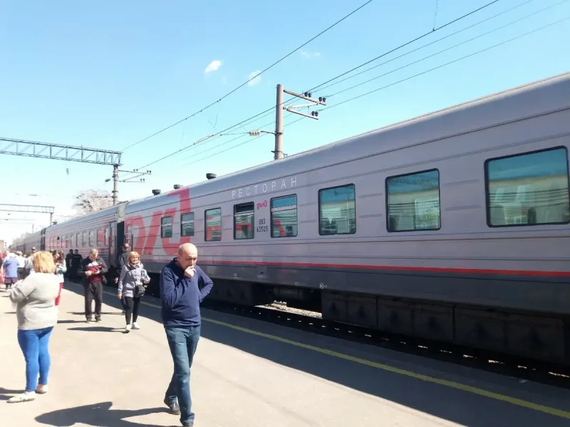 Поезд 004м Москва Кисловодск