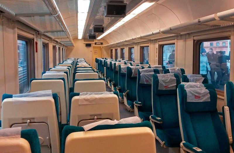 Сидячий вагон ФПК 2с
