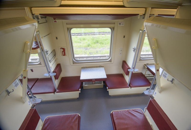 Вагоны РЖД плацкарт купе