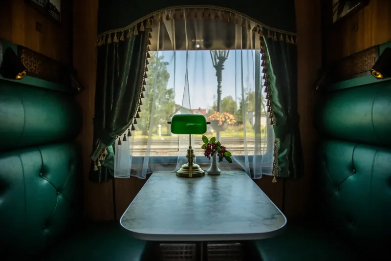 Ретро поезд Сортавала Рускеала