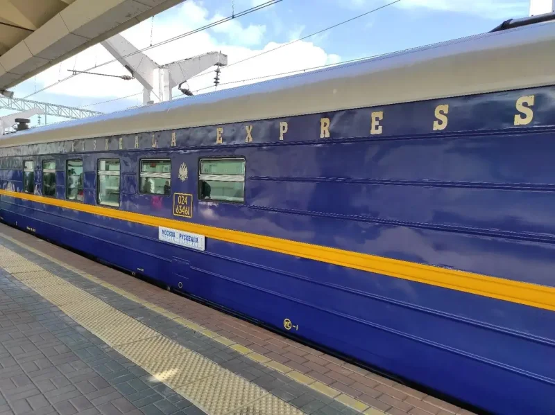 ЖД станция Рускеала