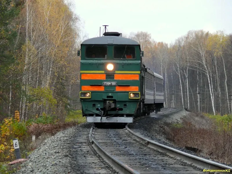 Приближающийся поезд
