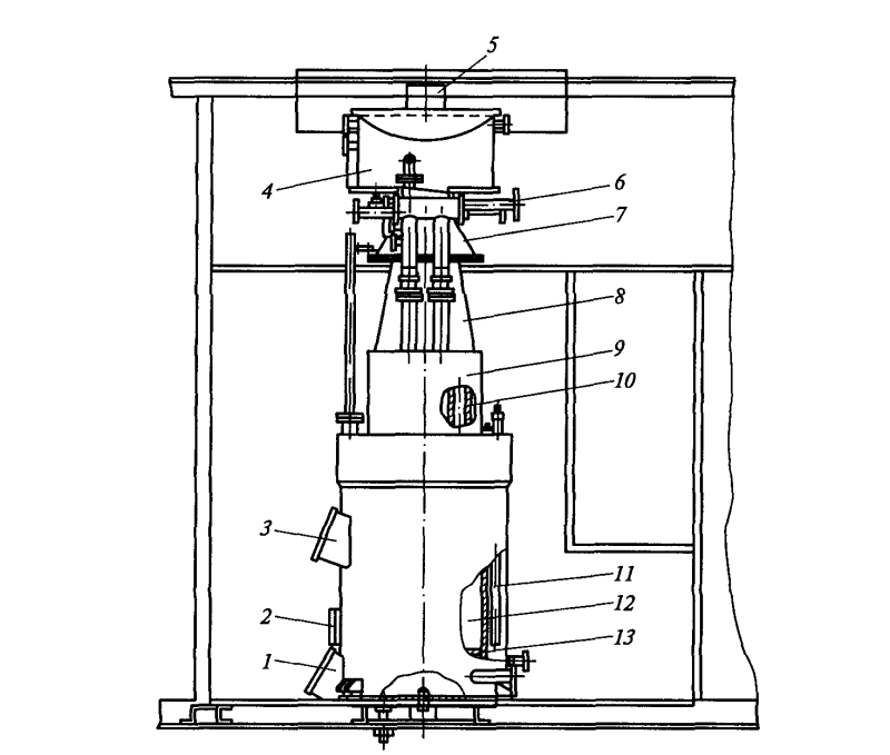 Высоковольтный пинч пассажирского вагона