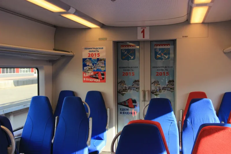 Поезд Ласточка МЦК туалет