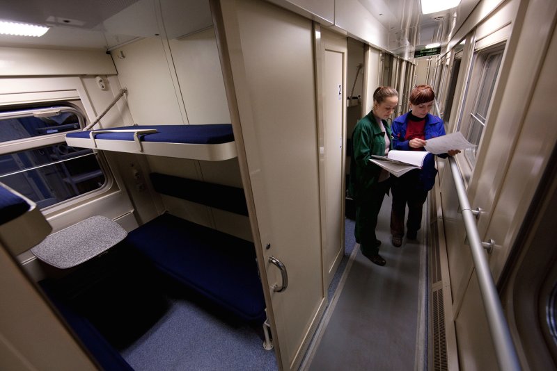 Вагон купе ТВЗ тамбур