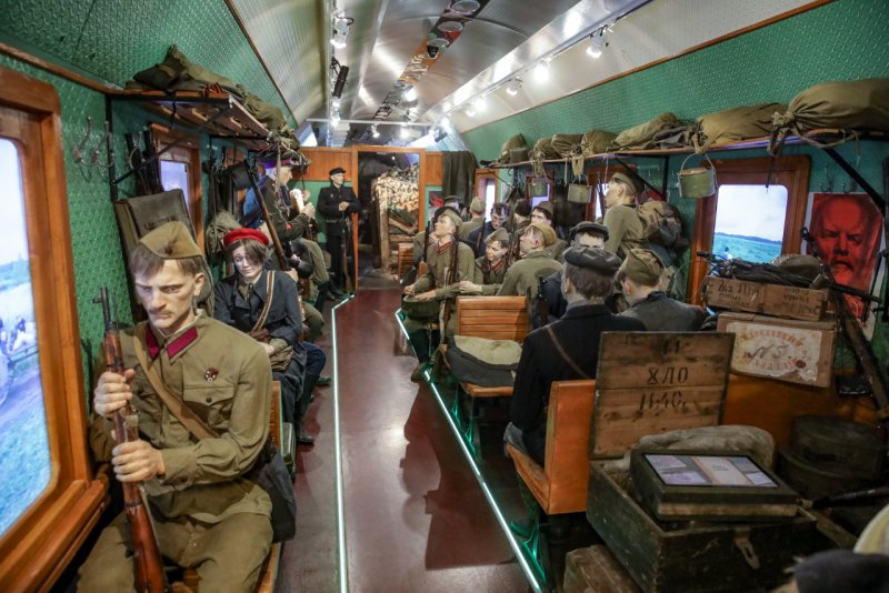Военный поезд Великой Отечественной войны музей