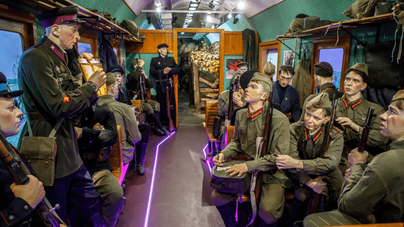 Парк Патриот поезд
