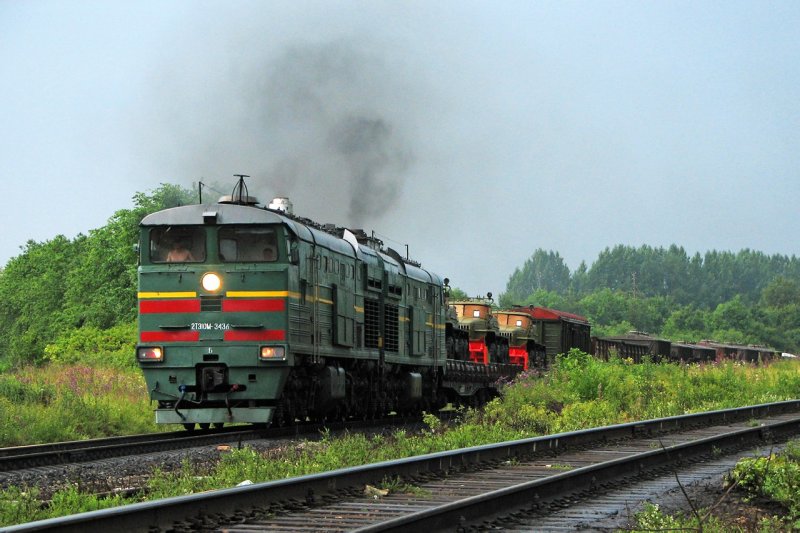 Алтайские тепловозы 2тэ10м