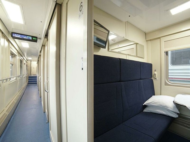 Двухэтажный вагон св 2 этаж