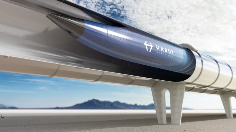 Вакуумный поезд Hyperloop