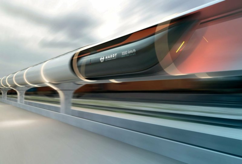 Поезда Hyperloop Илона маска