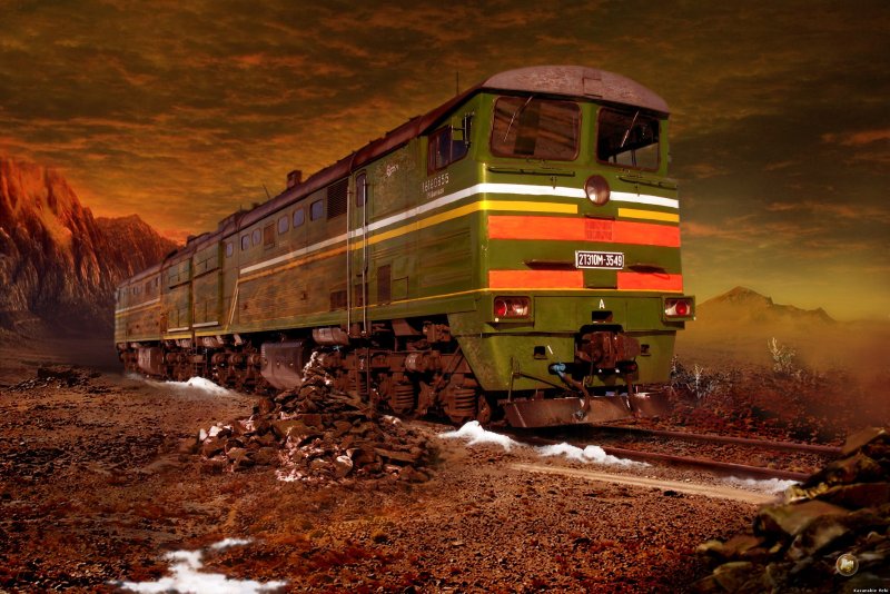 Тепловоз 2м62"у" №0389