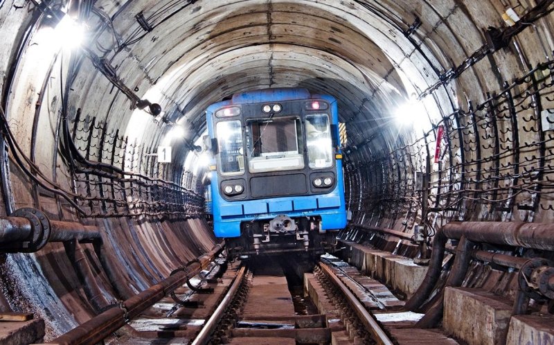 Подземное депо метрополитена