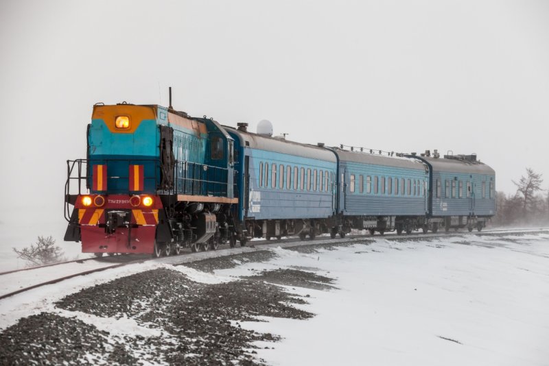 Новый Пригородный поезд Сургут Куть Ях