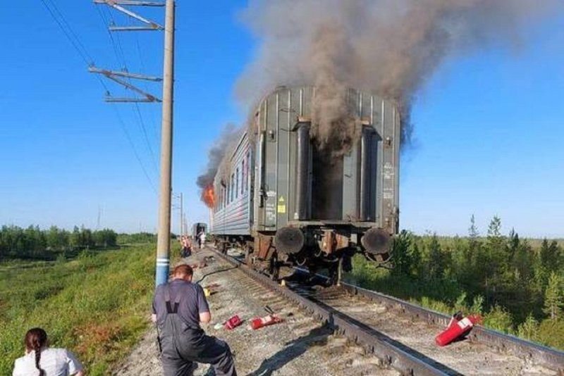 ЖД станция новый Уренгой