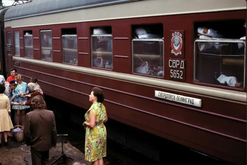 Купейный вагон СССР 1970