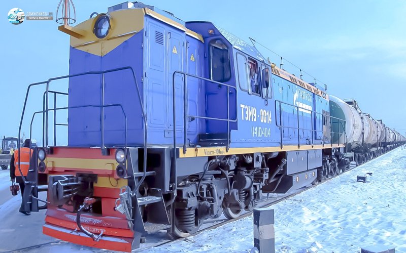 Маневровый Локомотив тэм7