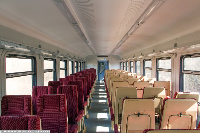 Поезд Ласточка вагон 2ж