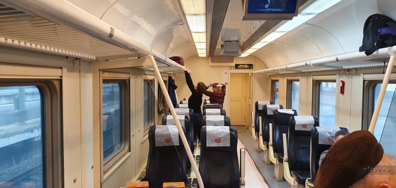 Эконом вагон Сапсан вагон
