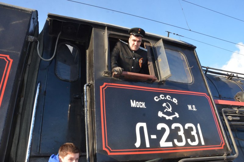 Ярославская ДЖД паровоз