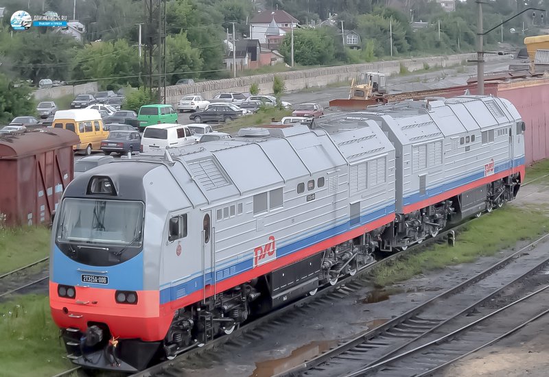 Грузовой магистральный тепловоз 2тэ25а "Витязь"